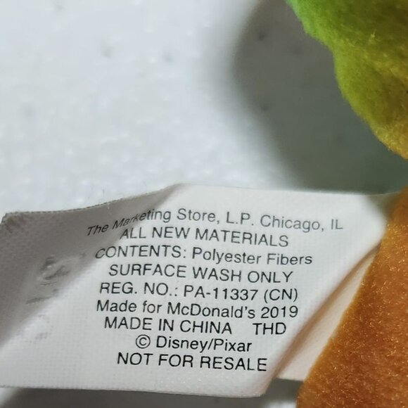 Disney Pixar Soul 5 in Plush Backpack Clip Keychain McDonalds Toy Stuffed Animal - Picture 4 of 6